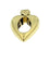 Pendentif Piaget - Pendentif cœur en or jaune 18 carats 58 Facettes