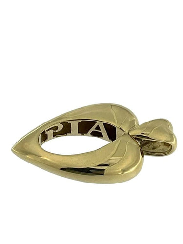Pendentif Piaget - Pendentif cœur en or jaune 18 carats 58 Facettes