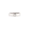 Bague 53 Cartier - Bague d’anniversaire en or blanc 18 carats et diamant 58 Facettes
