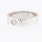 Bague 53 Cartier - Bague d’anniversaire en or blanc 18 carats et diamant 58 Facettes