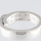 Bague 53 Cartier - Bague d’anniversaire en or blanc 18 carats et diamant 58 Facettes