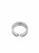 Bague 54.5 Cartier Collection C - Bague en or blanc 18 carats 58 Facettes