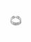Bague 54.5 Cartier Collection C - Bague en or blanc 18 carats 58 Facettes