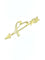 Broche Tiffany & Co. Paloma Picasso - Broche cœur et flèche en or jaune et diamants 58 Facettes