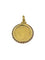 Pendentif Pendentif en or jaune avec pièce souveraine 1958 Elizabeth II 58 Facettes
