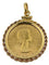 Pendentif Pendentif en or jaune avec pièce souveraine 1958 Elizabeth II 58 Facettes