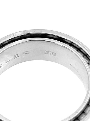 Bague 54.5 Carl F. Bucherer Dizzler - Bague en or blanc 18 carats et diamants 58 Facettes
