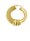 Boucles d'oreilles Galma & Cordif - Boucles d'oreilles modernes en or jaune 58 Facettes