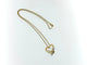 Collier Guy Laroche - Pendentif cœur avec chaîne en or jaune et blanc et diamants 58 Facettes