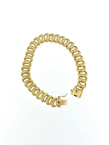 Bracelet Nanis - Bracelet souple en or jaune 18 carats 58 Facettes