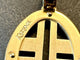 Pendentif Karisma - Pendentif croix moderne en or jaune 18 carats 58 Facettes