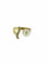 Bague 55 Malia Gioielli - Bague cocktail en or jaune 18 carats, diamants et perle 58 Facettes