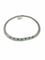 Collier Collier ras-de-cou en or blanc 18 carats avec diamants et émeraudes 58 Facettes