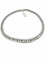 Collier Collier ras-de-cou en or blanc 18 carats avec diamants et émeraudes 58 Facettes