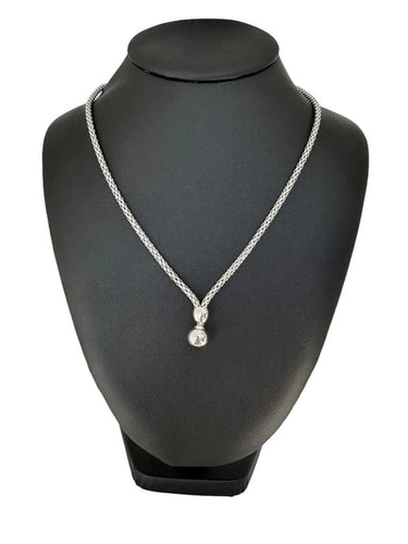 Collier FOPE - Collier avec pendentif en or blanc 18 carats 58 Facettes