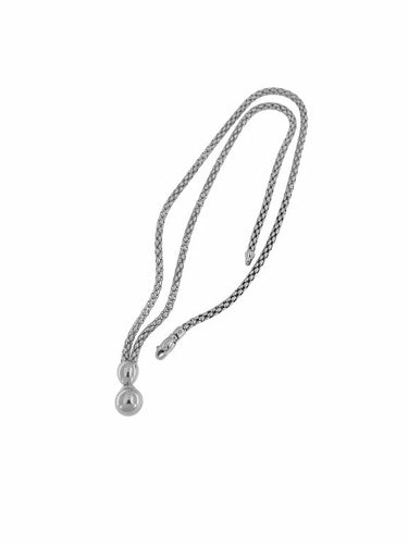 Collier FOPE - Collier avec pendentif en or blanc 18 carats 58 Facettes