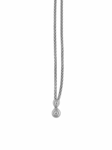 Collier FOPE - Collier avec pendentif en or blanc 18 carats 58 Facettes