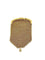 Pendentif Pendentif porte-monnaie ancien victorien en or jaune 18 carats 58 Facettes