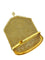 Pendentif Pendentif porte-monnaie ancien victorien en or jaune 18 carats 58 Facettes