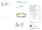 Bracelet Bracelet tennis - Bracelet en or jaune et blanc 18 carats et diamants 58 Facettes