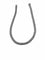 Collier Urbano - Collier à mailles tubulaires en or blanc 58 Facettes