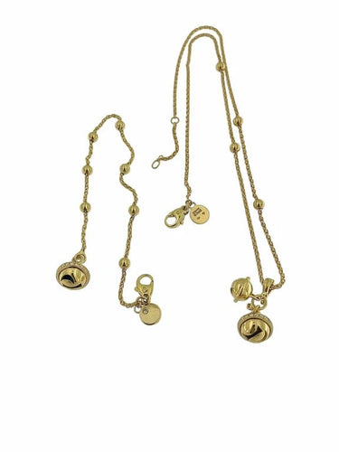 Collier Piaget - Collier et bracelet en or jaune 18 carats et diamants 58 Facettes
