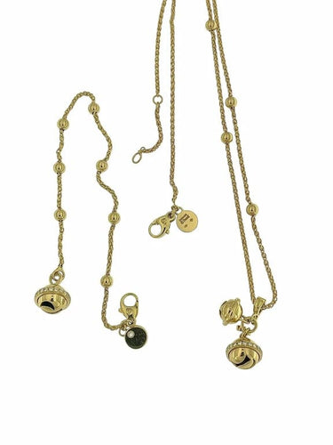 Collier Piaget - Collier et bracelet en or jaune 18 carats et diamants 58 Facettes