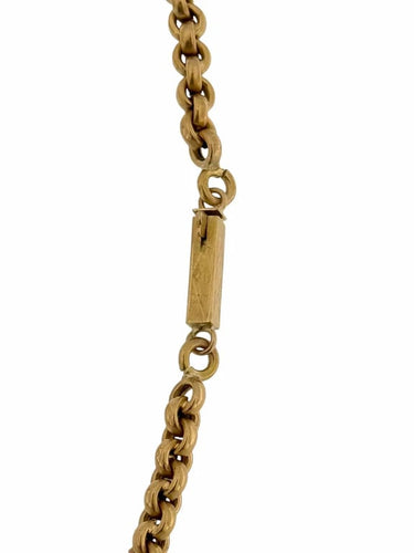 Collier Crucifix traditionnel portugais - Collier en or jaune 19 carats 58 Facettes