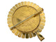 Pendentif Pendentif et broche en or jaune 18 carats avec pièce de dix dollars 58 Facettes