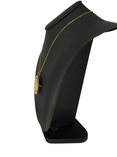 Pendentif Pendentif et broche en or jaune 18 carats avec pièce de dix dollars 58 Facettes