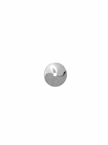 Pendentif Dinh Van Double Sens - Pendentif en or blanc 18 carats et diamants 58 Facettes