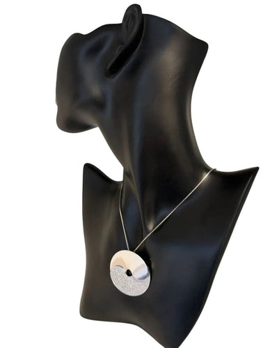 Pendentif Dinh Van Double Sens - Pendentif en or blanc 18 carats et diamants 58 Facettes