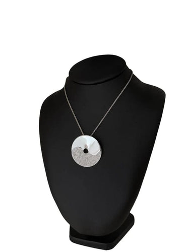 Pendentif Dinh Van Double Sens - Pendentif en or blanc 18 carats et diamants 58 Facettes