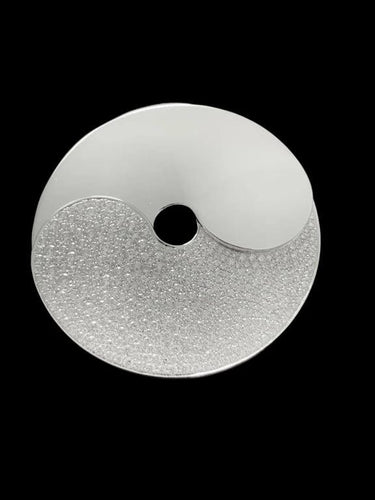 Pendentif Dinh Van Double Sens - Pendentif en or blanc 18 carats et diamants 58 Facettes