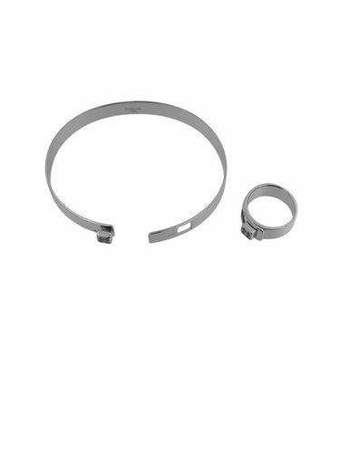Bracelet 51 Dinh Van Cube Lock - Parure bracelet et bague en or blanc et diamants 58 Facettes