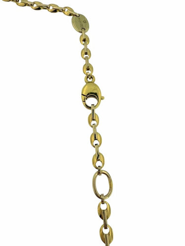 Collier Barakà - Collier chaîne en or jaune et blanc 18 carats 58 Facettes