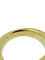 Bague 51 Cartier Ellipse - Bague à deux têtes en or jaune 18 carats et rubis 58 Facettes