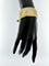 Bracelet Bracelet manchette Art déco en or 18 carats tricolore 58 Facettes