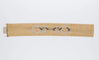 Bracelet Bracelet manchette Art déco en or 18 carats tricolore 58 Facettes