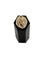 Bague 56 Bague dôme italienne en or blanc et or rose 18 carats avec diamants 58 Facettes