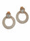 Boucles d'oreilles Boucles d'oreilles italiennes en or rose et diamants 58 Facettes