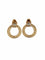 Boucles d'oreilles Boucles d'oreilles italiennes en or rose et diamants 58 Facettes