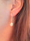 Boucles d'oreilles Boucles d'oreilles en or blanc 18 carats avec perles et diamants 58 Facettes