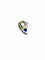 Boucles d'oreilles Art déco - Clip de revers en platine et or blanc 18k, diamants et saphirs 58 Facettes