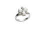 Bague 53 Bague en platine et or blanc avec diamants taille ancienne 58 Facettes