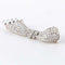 Broche Broche nœud en platine et diamants 58 Facettes 1