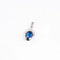 Pendentif Pendentif saphir et diamants en platine et or blanc 18 ct 58 Facettes