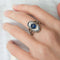 Bague 55 Bague Art déco en platine avec saphirs et diamants 58 Facettes 1