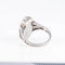 Bague 55 Bague Art déco en platine avec saphirs et diamants 58 Facettes 1