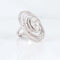 Bague 52 Bague spirale en or blanc 18 ct avec diamants 58 Facettes 1